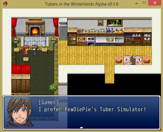 Screenshot of Tubers in the Winterlands